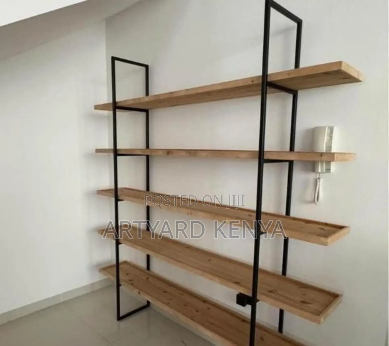 Wooden and Metal Shelves | Floating Shelves