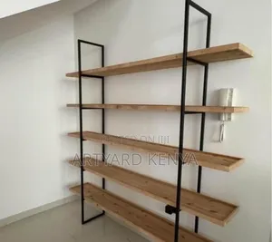 Wooden and Metal Shelves | Floating Shelves
