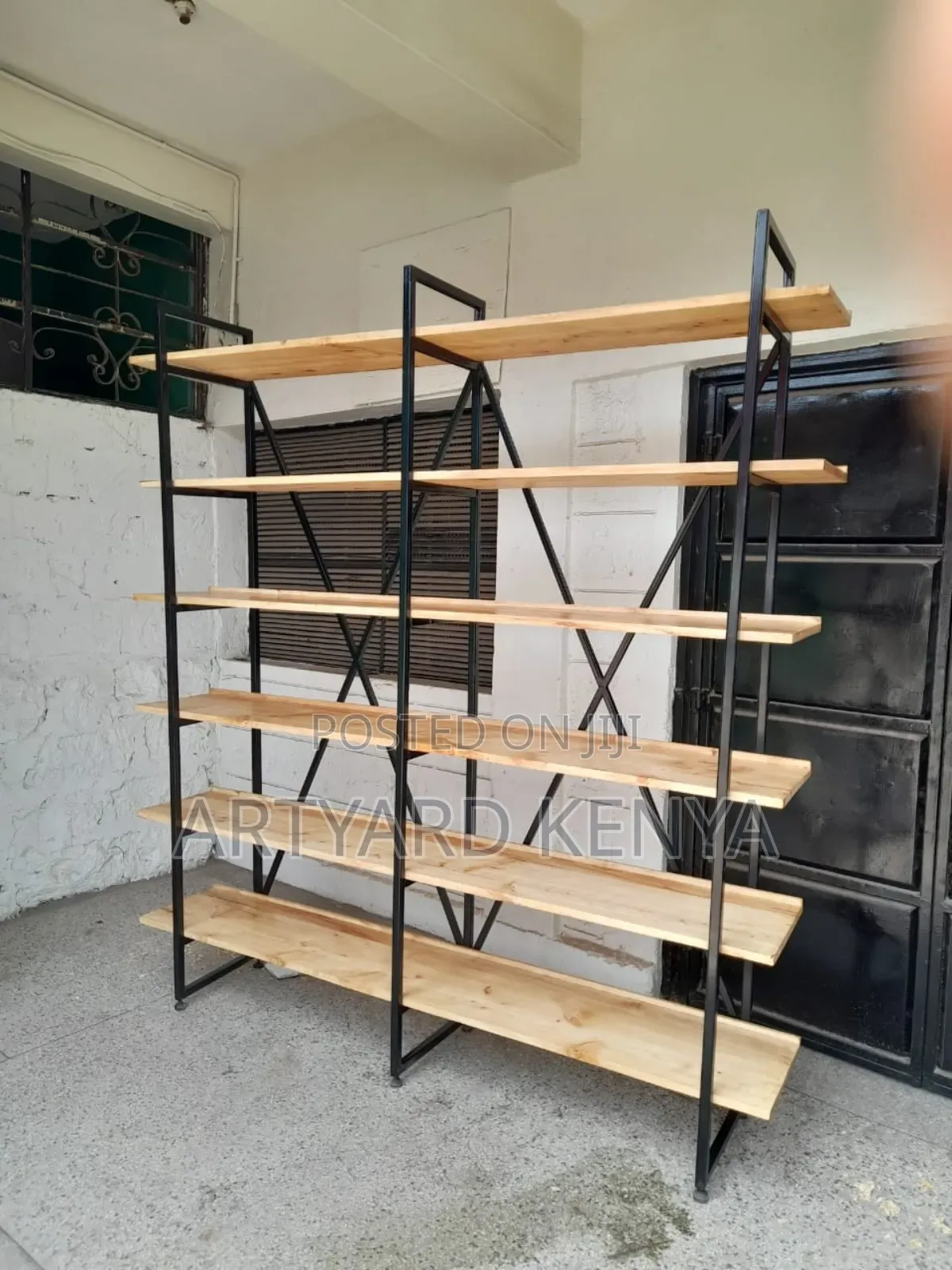 Wooden and Metal Shelves | Floating Shelves