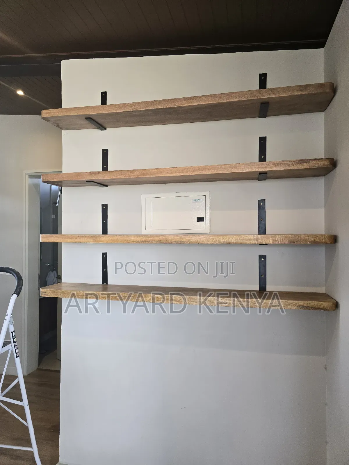 Wooden and Metal Shelves | Floating Shelves