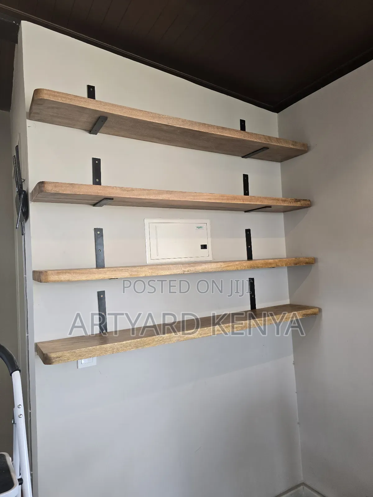 Wooden and Metal Shelves | Floating Shelves