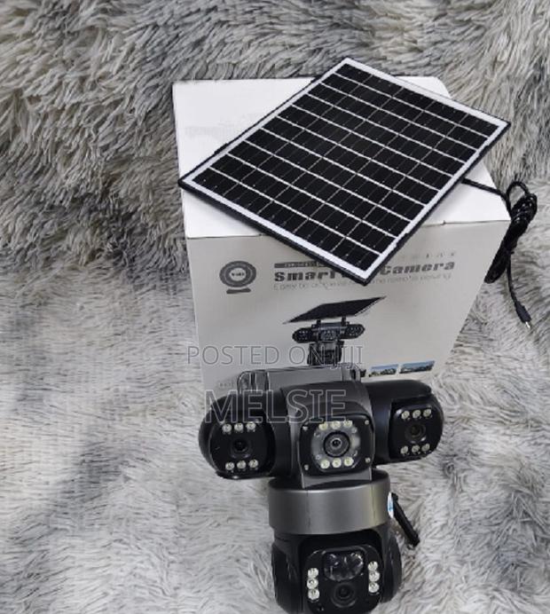 4g Solar-Powered PTZ Security Camera With High-Resolution Video - main view