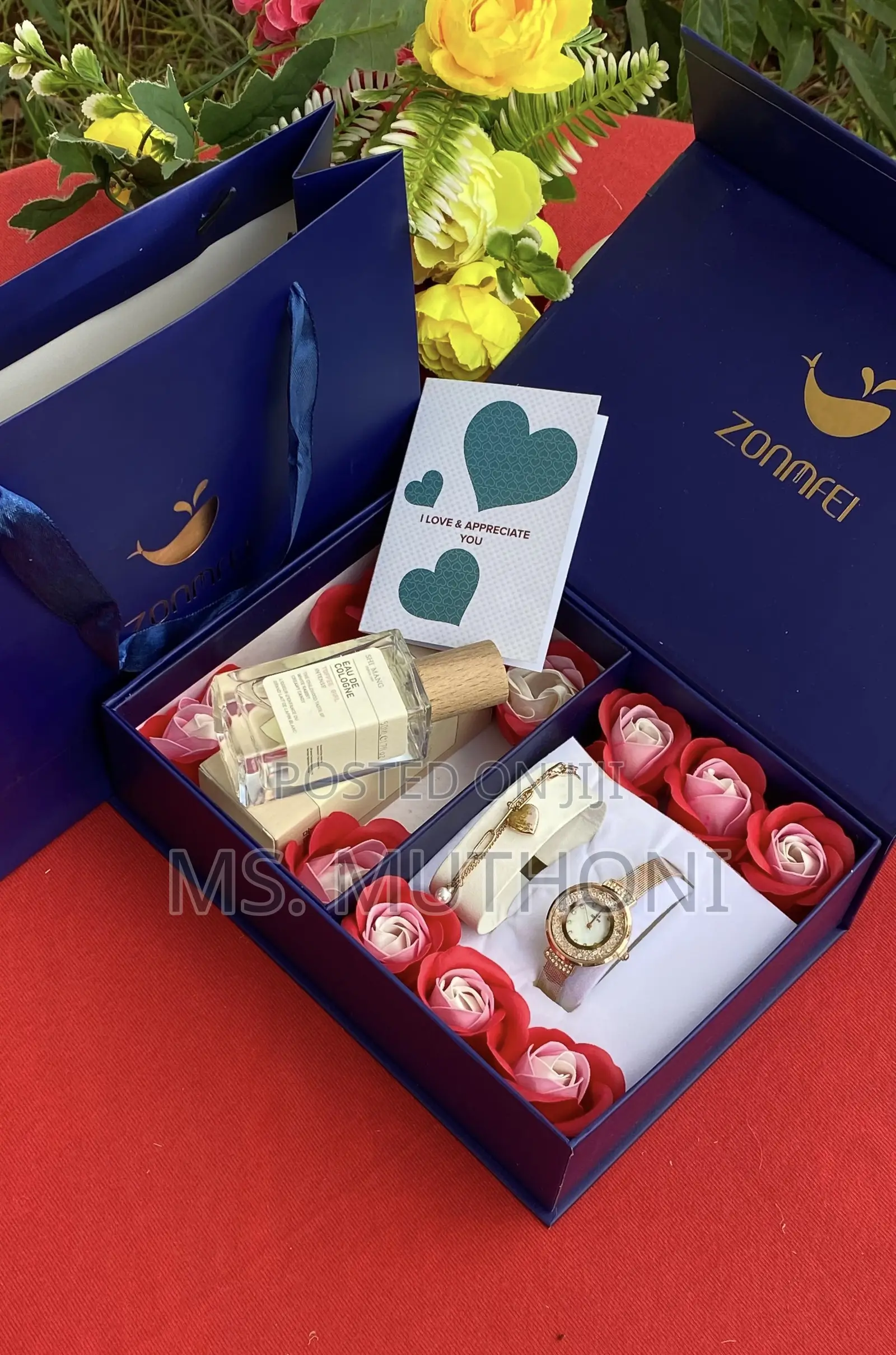  I Love You Valentines/ Birthday Lgift Perfume Set for Her 