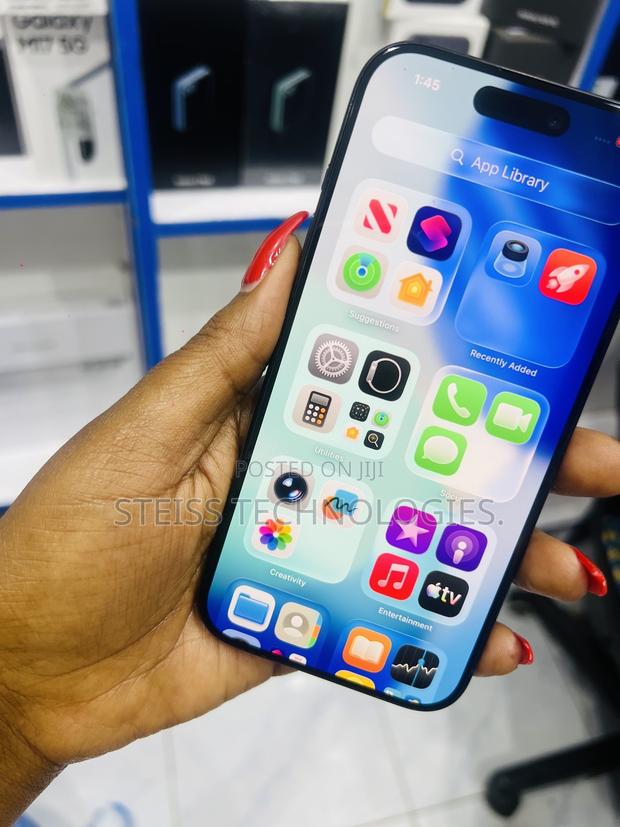 New Apple iPhone 15 Pro 256 GB Black - thumbnail 6