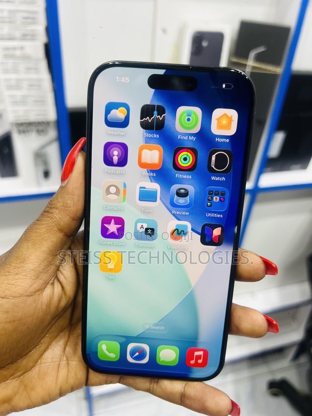 New Apple iPhone 15 Pro 256 GB Black - thumbnail 4