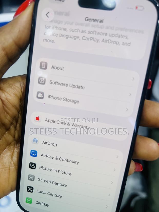 New Apple iPhone 15 Pro 256 GB Black - thumbnail 11