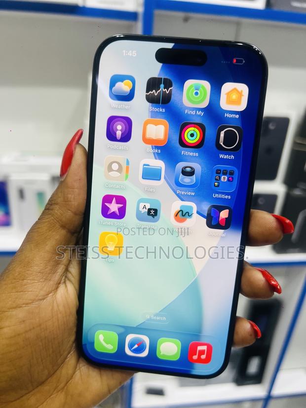 New Apple iPhone 15 Pro 256 GB Black - thumbnail 5