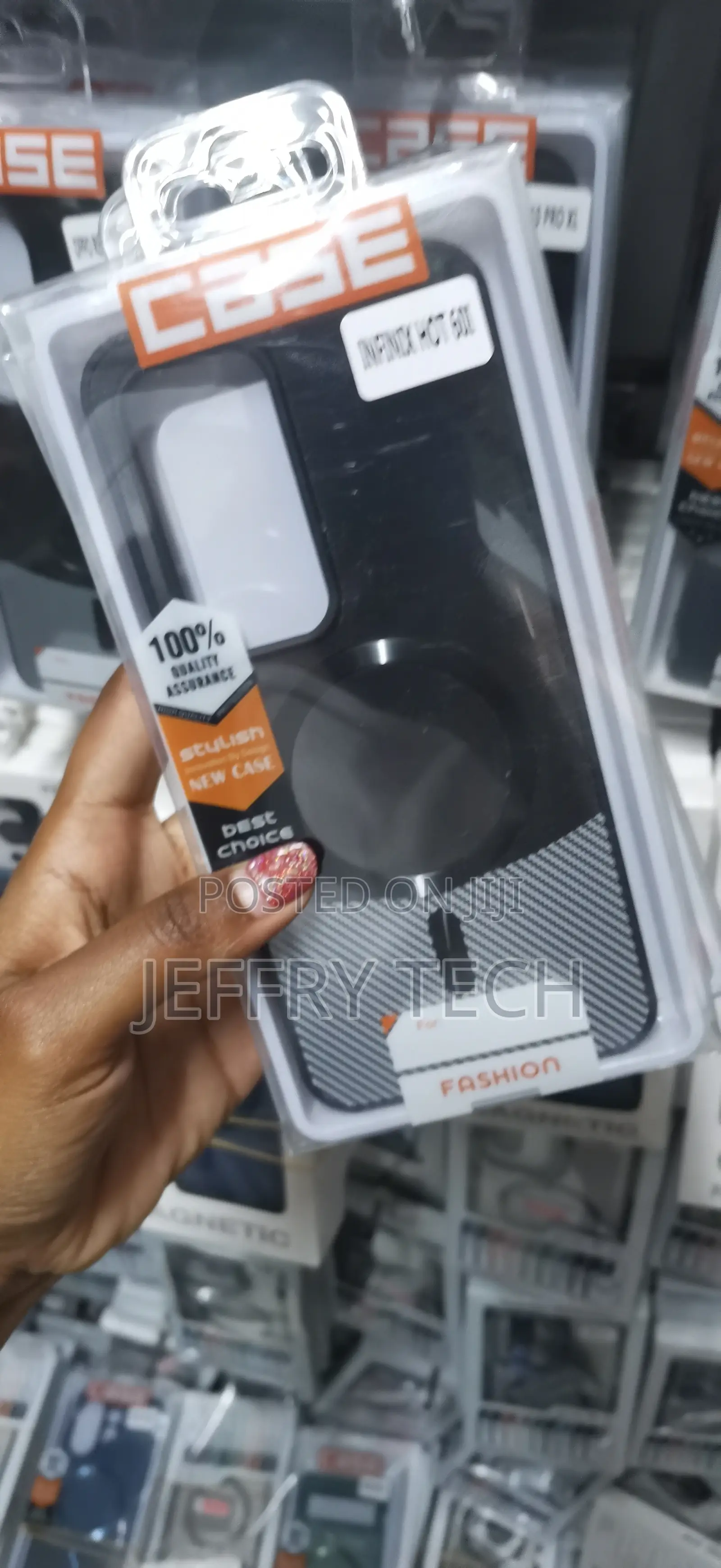 Kelver Infinix Hot 60i Magsafe Compatible Tpu Hard Pc Case