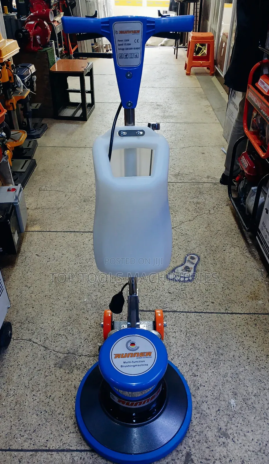 Runner Heavy Duty Floor Scrubber