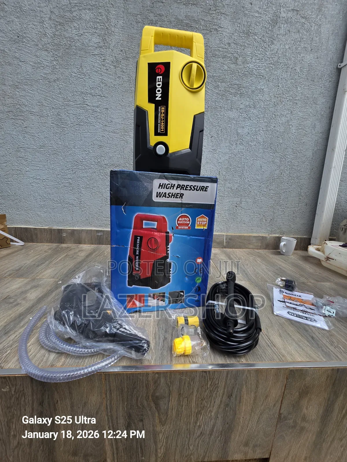 Edon High Pressure Washer Machine 1400w