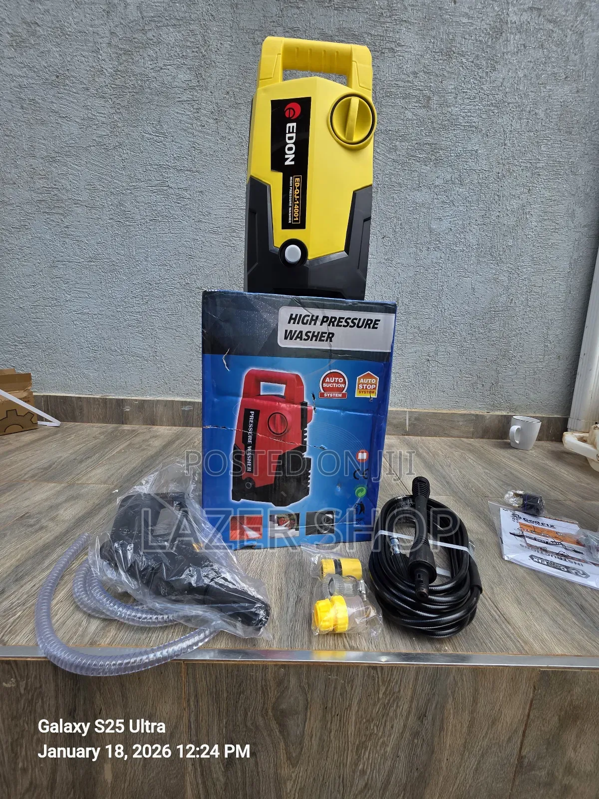 Edon High Pressure Washer Machine 1400w