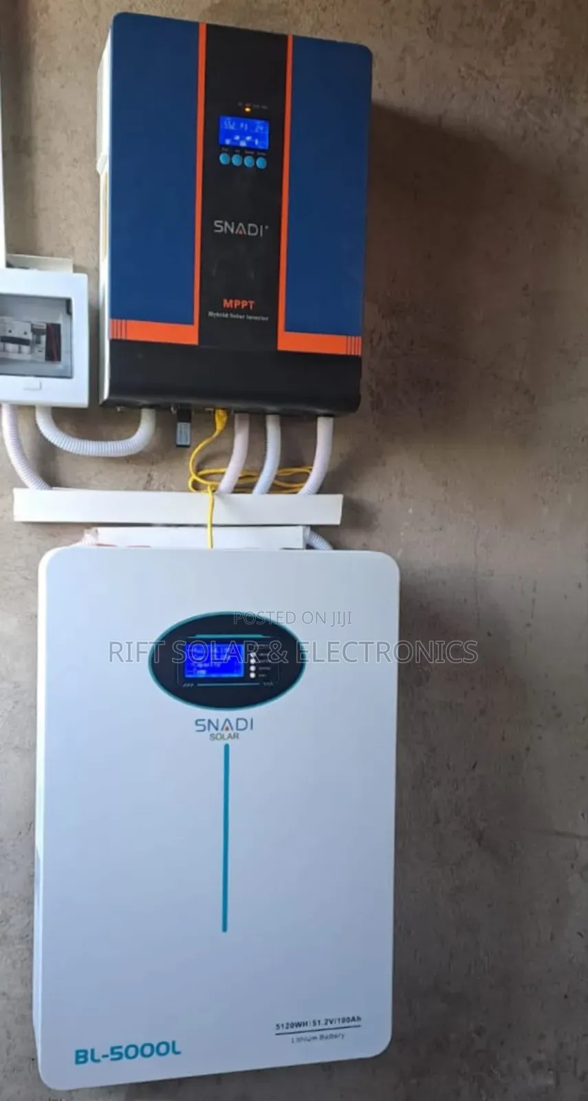 5.5kva Total Off-Grid Package 5.12kwh Lithium Ion Battery Package
