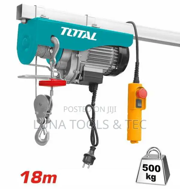 Total Tlh1952 Electric Hoist 18m 900w