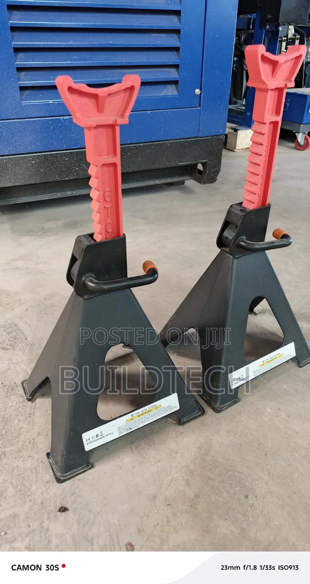 6 Tonn Steel Support Jack Stands - thumbnail 2