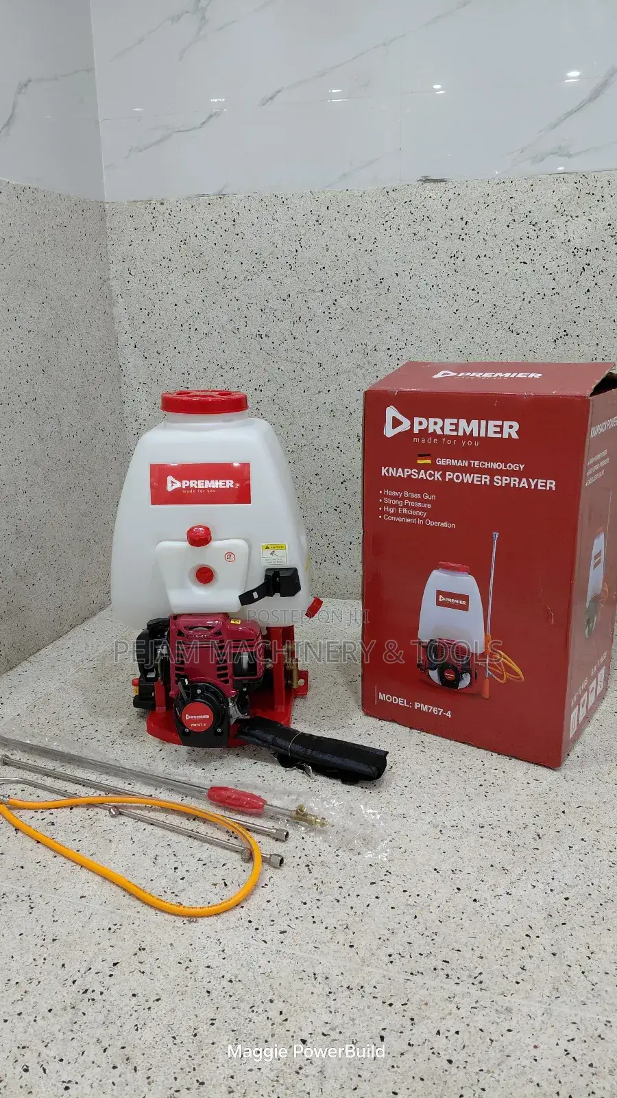 Premier 4-Stroke Knapsack Engine Sprayer Ac 767-4