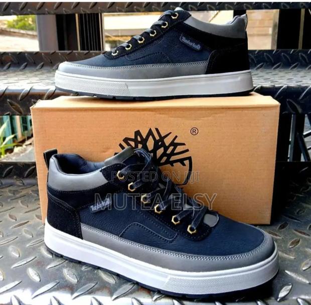 Black,Blue,Brawn Grey Timberland Fancy Boots - main view