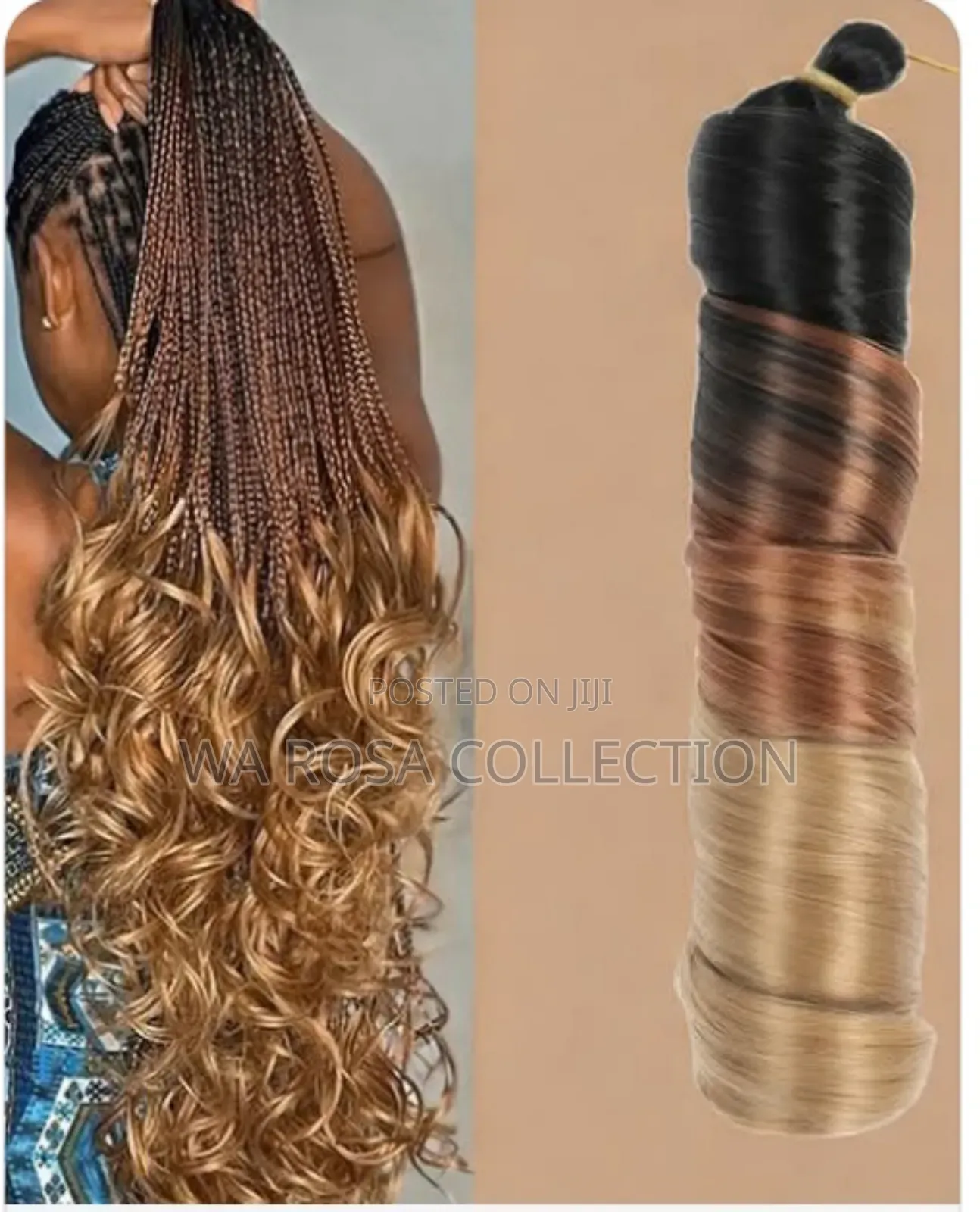 French Curls Braids