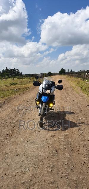 Kawasaki KLR 650 2008 Blue - main view