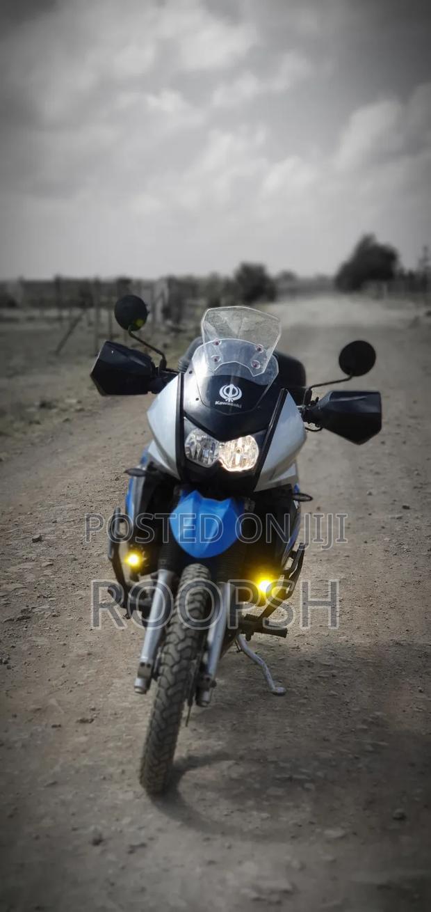 Kawasaki KLR 650 2008 Blue - thumbnail 2