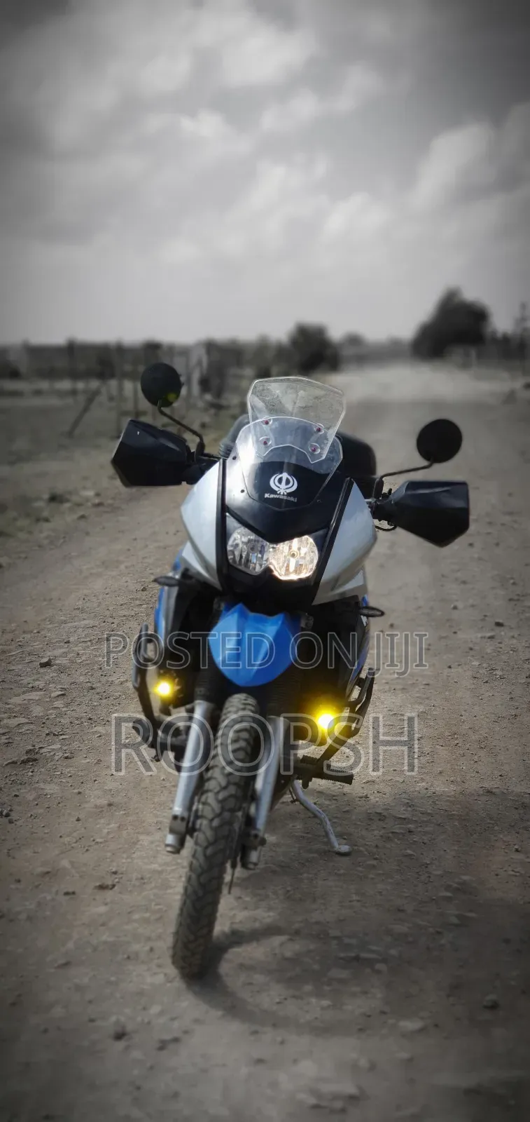 Kawasaki KLR 650 2008 Blue