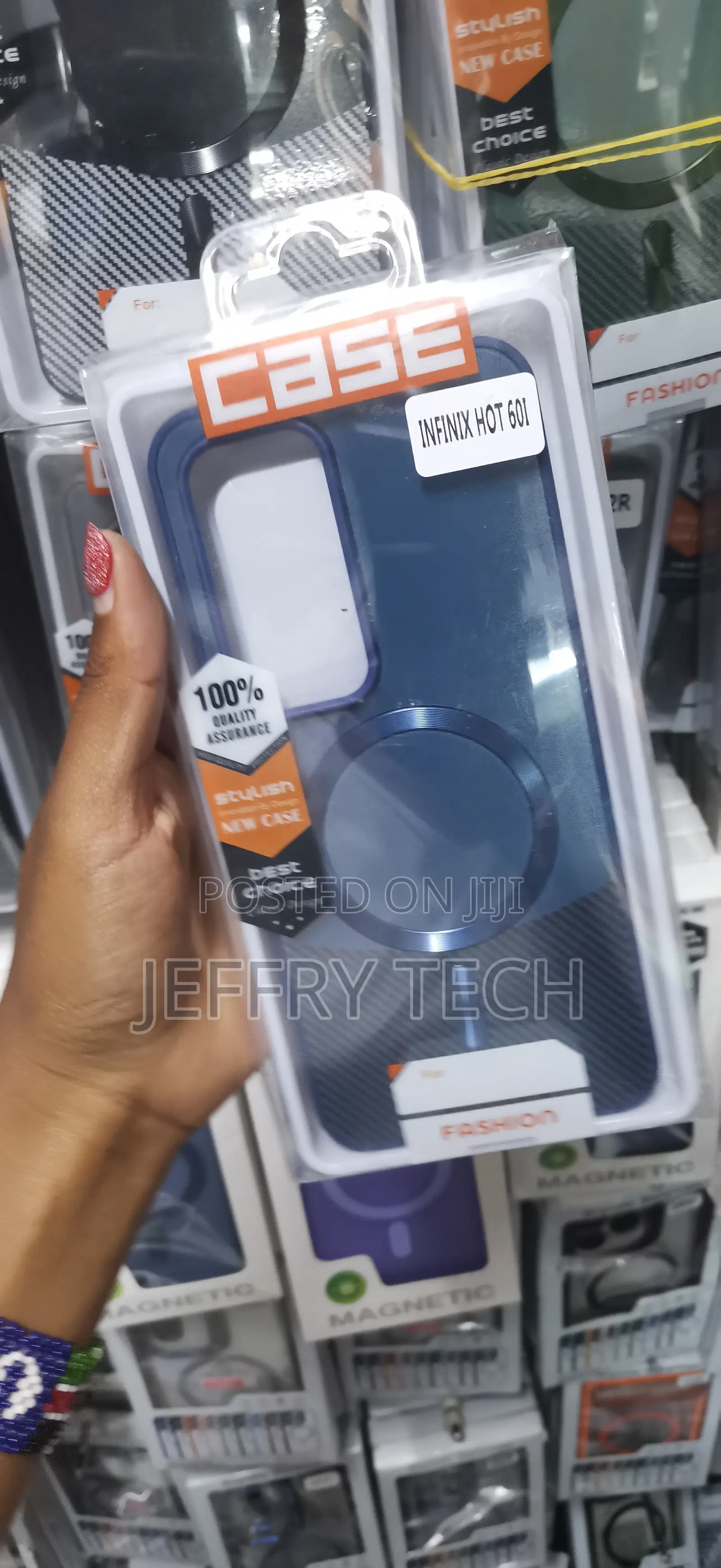 Veiler Infinix Hot 60i Magsafe Compatible Soft Hard Pc Case