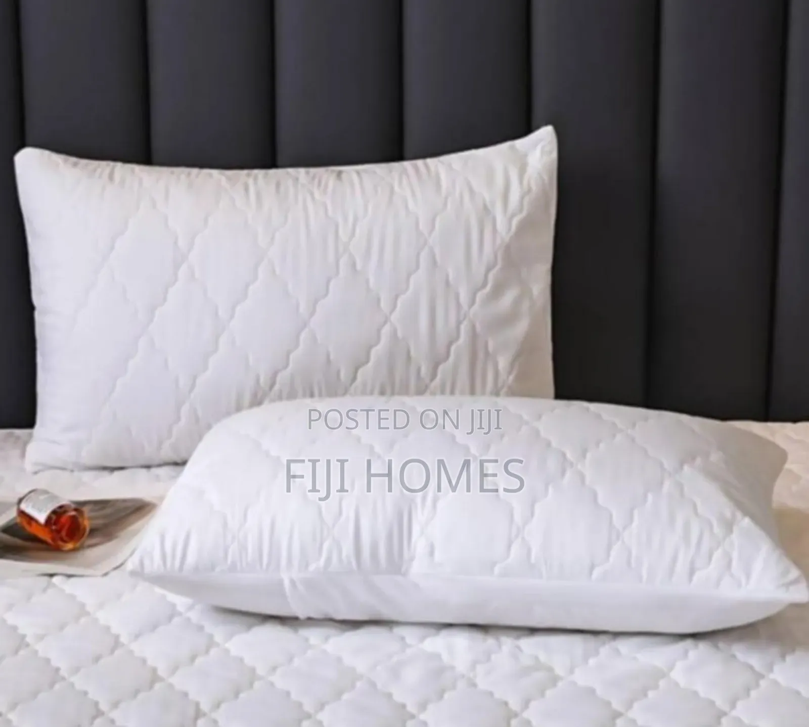 Waterproof Pillow Protector – White - Standard Size