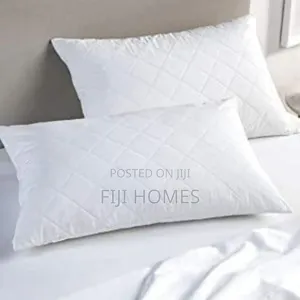 Waterproof Pillow Protector – White - Standard Size