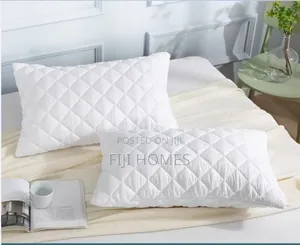 Waterproof Pillow Protector – White - Standard Size