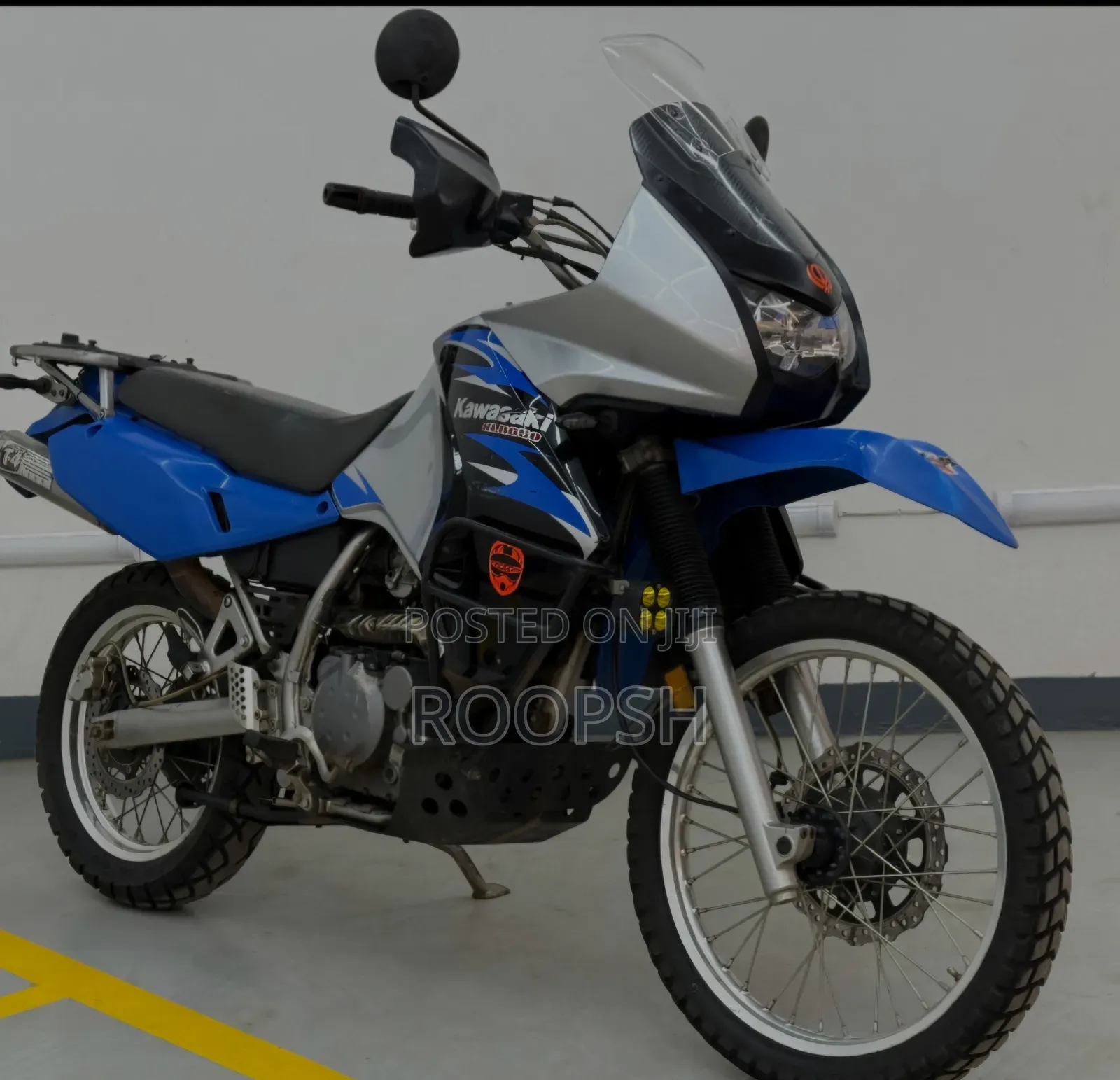 Kawasaki KLR 650 2008 Blue