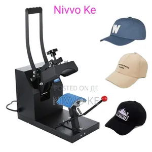 Compact Hat Press Machine for Custom Cap Printing