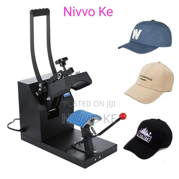 Compact Hat Press Machine for Custom Cap Printing - main view