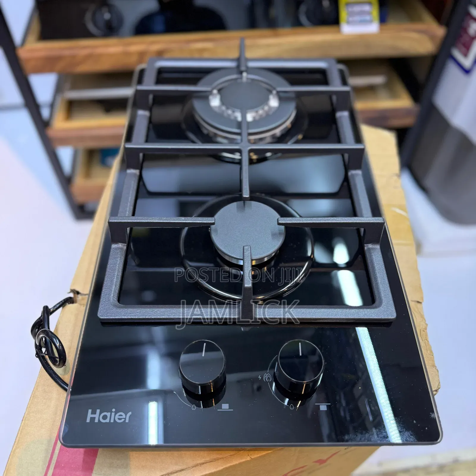 Haier 2-Burner Gas Hob - Ab