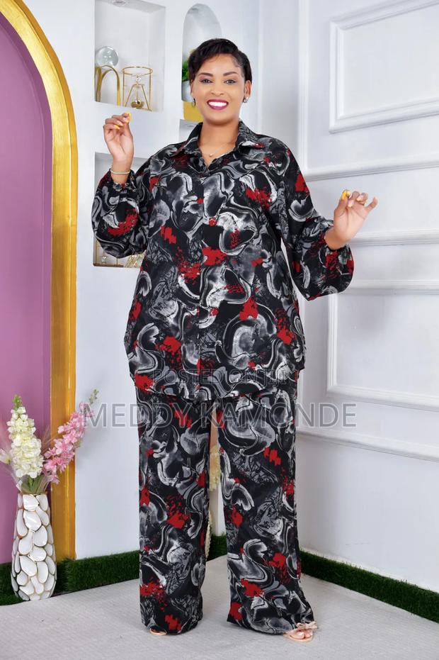 Black/White Trouser Sets - main view