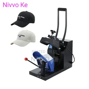 Cap Heat Transfer Press for Custom Headwear Production