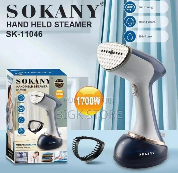 Sokany Garment Steamer
Sk-11046 Model
 *1700 Watts* - main view