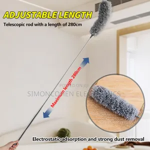 Multifunctional Retractable Duster With Bendable Head