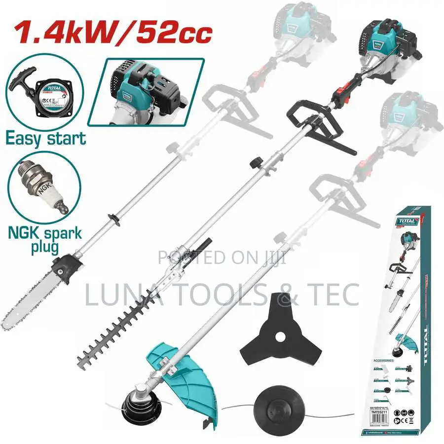 Total Tmt55211 Multi-Toolsdisplacement:52cc 1.4kw(2.2hp)