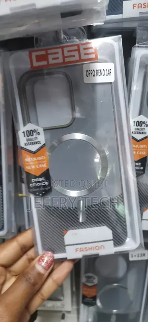 Ecxin Magnetic Hard Pc Tpu Case for Oppo Reno14 F