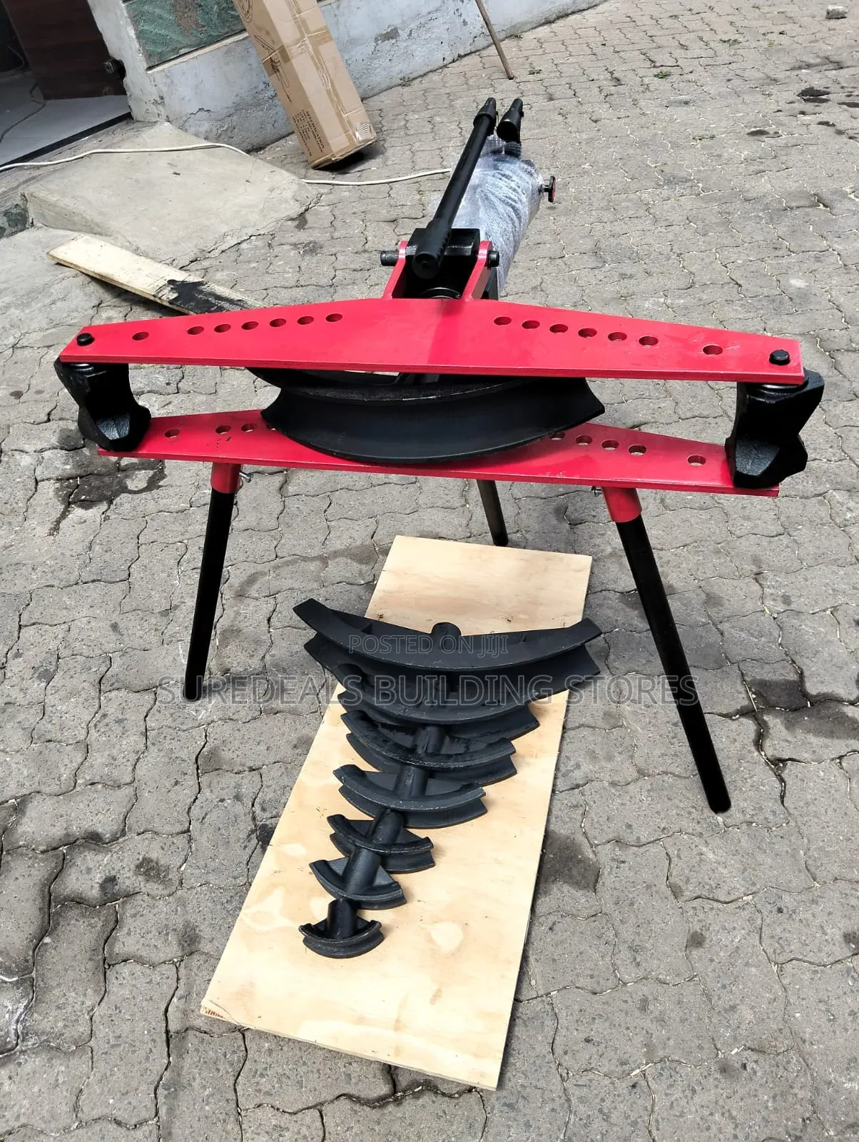 Industrial Hydraulic Pipe Bender With Stand. 0.5" To 3"