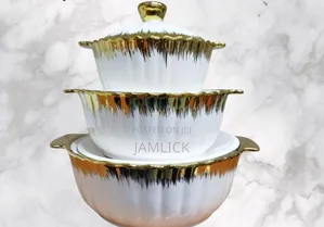 3-Piece Ceramic Bowl Set - Jf