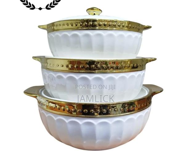 3-Piece Ceramic Bowl Set - Jf - thumbnail 2