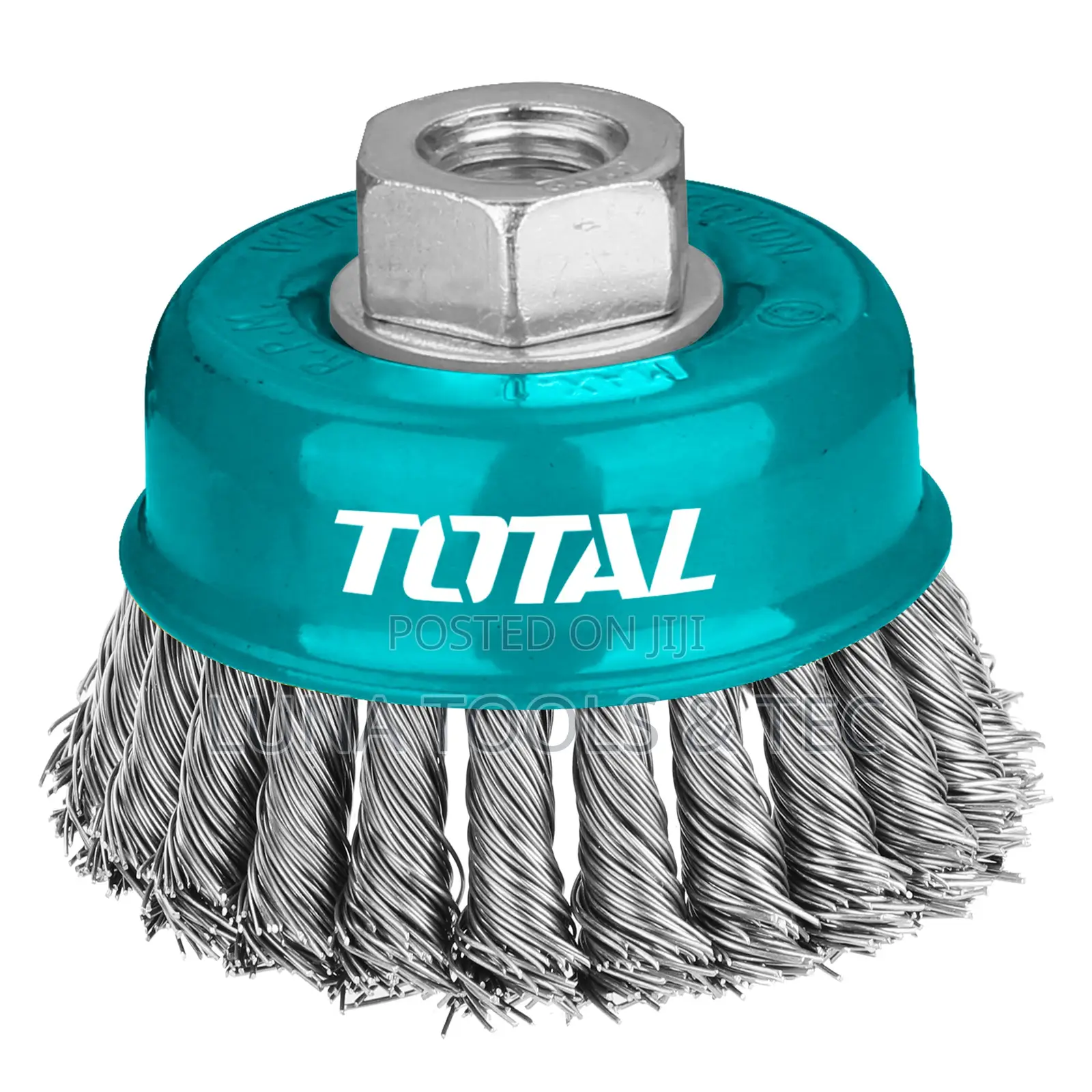 Total Tac32041 Wire Cup Brush
Dia: 100mm, 4"