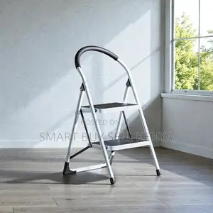 Aluminum Compact Design 2 Step Ladder Stepladder
