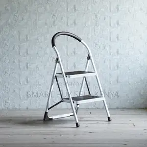 Lightweight Non-Slip Surface Aluminum 2 Step Ladder Stepladder