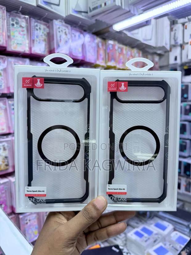 Tecno Spark Slim 4g Xundd Shockproof Clear Back Cover - thumbnail 3