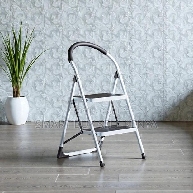 Folding Convenient Portable Aluminum 2 Step Ladder Stepladder