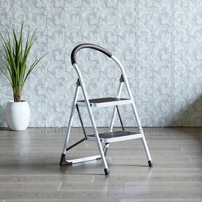 Folding Convenient Portable Aluminum 2 Step Ladder Stepladder