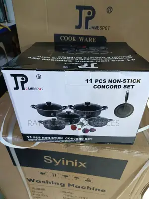 11 Pieces Heavy Duty Jamespot Non Stick Cookware Set