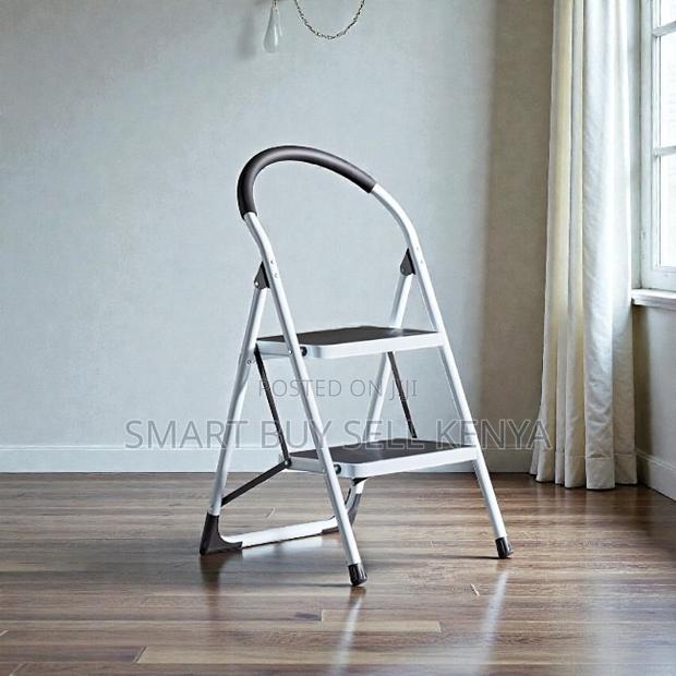 Heavy-Duty Upto 150kgs Support 2 Step Ladder Stepladder - main view