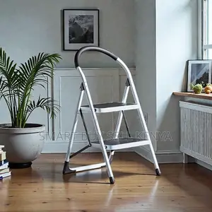 Portable Multi-Use Household Aluminum 2 Step Ladder Stepladder